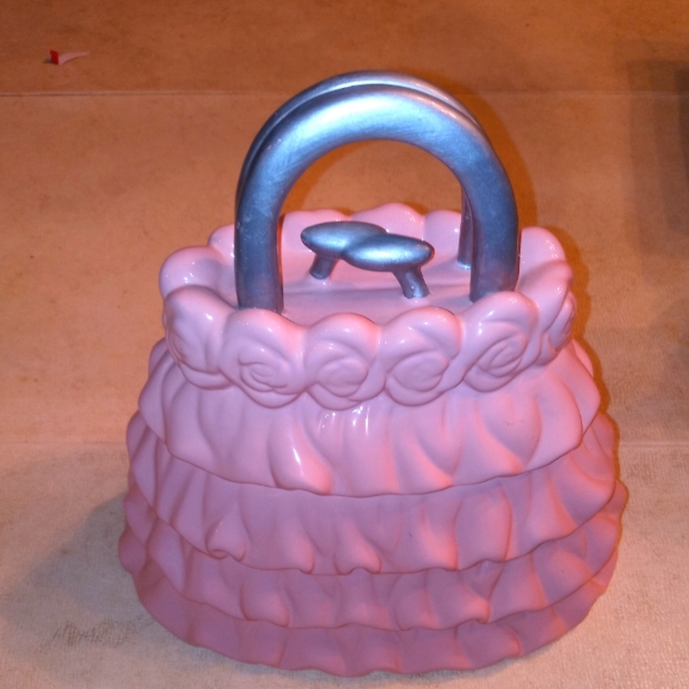 David's Cookies ceramic purse cookie jar